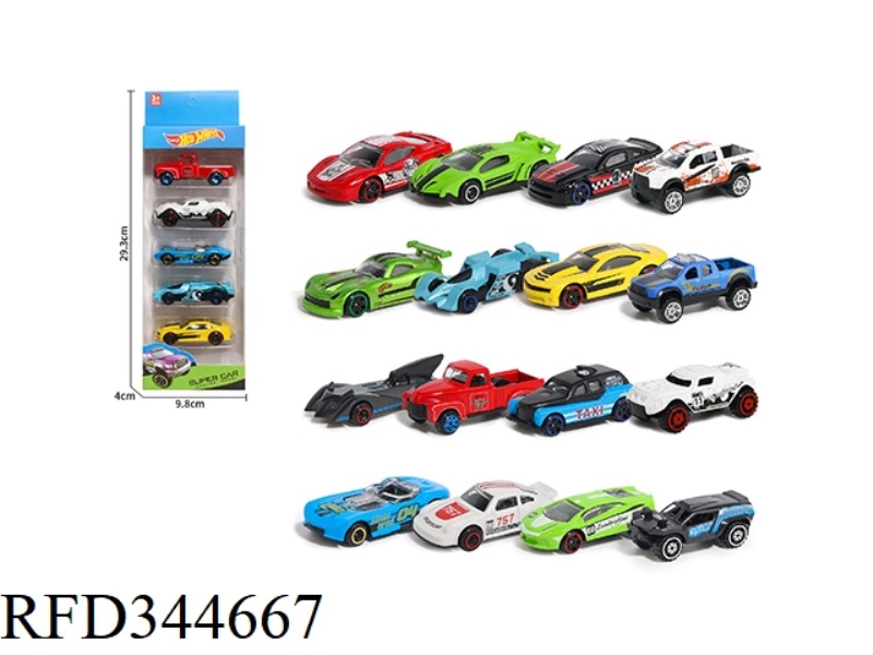 1:64 ALLOY SMALL SPORTS CAR [16 MODELS] SLIDING