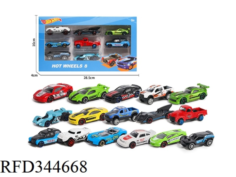 1:64 ALLOY SMALL SPORTS CAR [16 MODELS] SLIDING