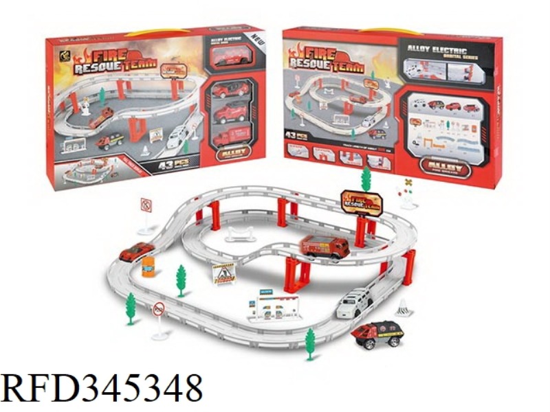ALLOY FIRE ELECTRIC RAIL CAR