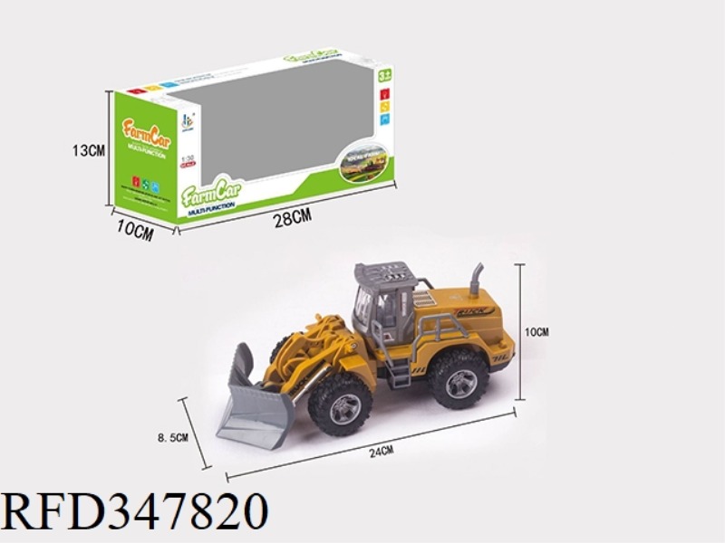 1:30 FARMER DUMP TRUCK YELLOW (SINGLE MODEL)