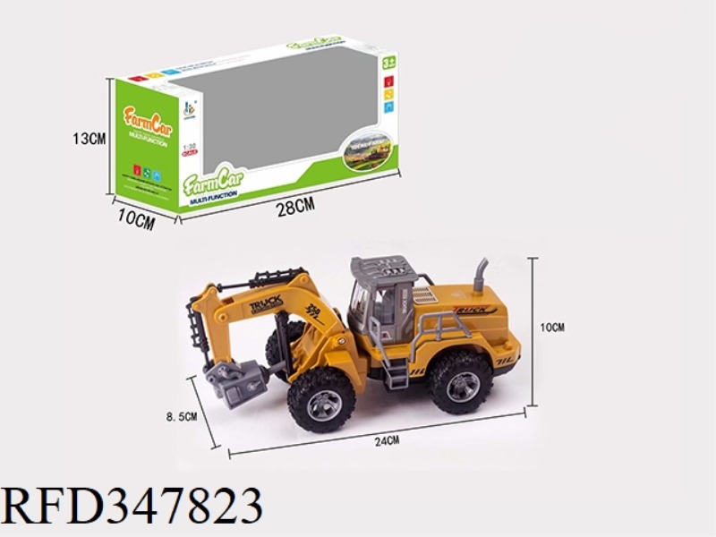 1:30 FARMER ELECTRIC DRILL CART YELLOW (SINGLE MODEL)