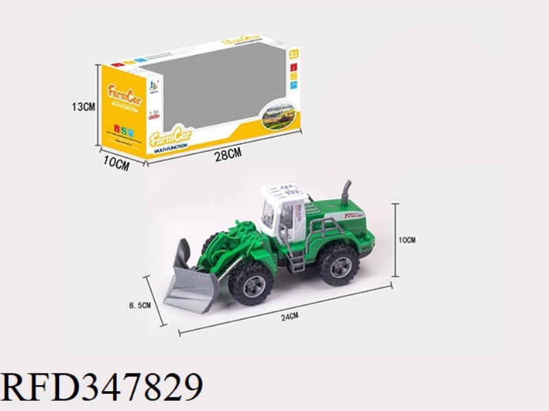 1:30 FARMER DUMP TRUCK GREEN (SINGLE MODEL)