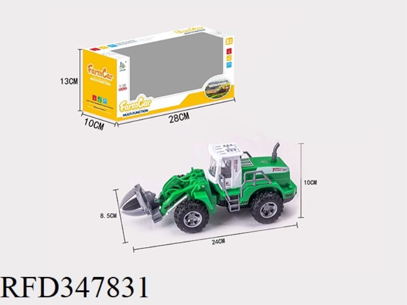 1:30 FARMER SPLIT CAR GREEN (SINGLE MODEL)