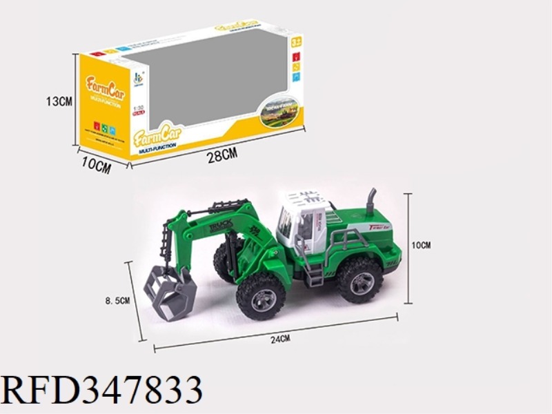 1:30 FARMER'S LOADING TRUCK GREEN (SINGLE MODEL)