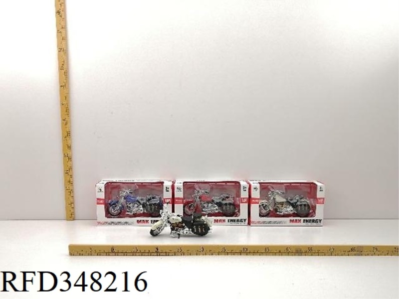 HARLEY PRINCE 1:12 ALLOY MOTORCYCLE SLIDING CAR MODEL