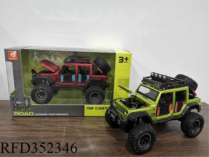 1:24 ALLOY COLLISION SLIDING WRANGLER