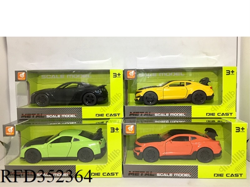PULL BACK ALLOY SPORTS CAR (1:36)