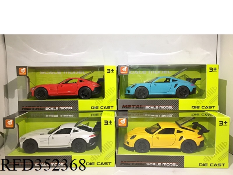 PULL BACK ALLOY SPORTS CAR (1:36)