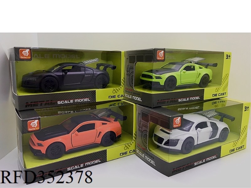 PULL BACK ALLOY SPORTS CAR (1:36)