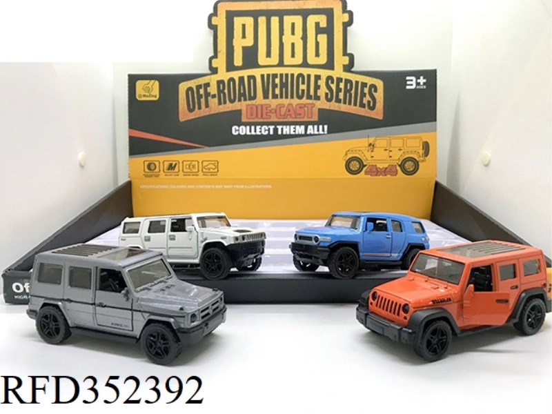ALLOY PULL BACK SOUND AND LIGHT DOOR OPENER (1:39)/12PCS