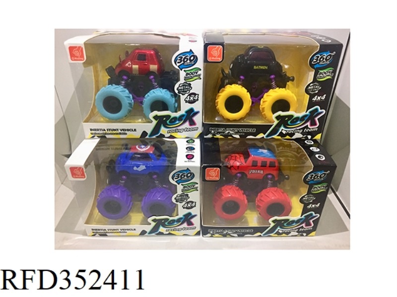 ALLOY DOUBLE INERTIA ROTATING SWING CAR