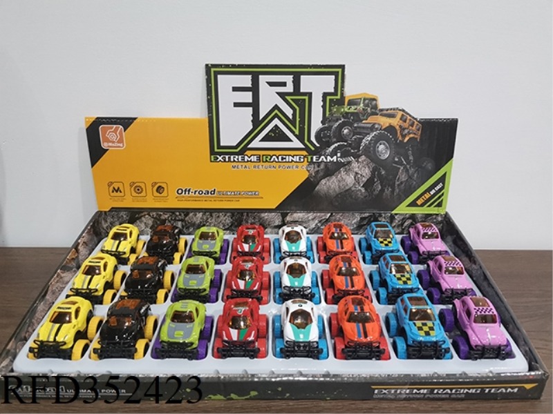 THE SECOND GENERATION ALLOY BIGFOOT PULL BACK CAR/24PCS