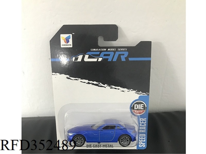 4 PULL BACK SIMULATION ALLOY CARS 1:50 (1PC/BOARD) CAN OPEN THE DOOR