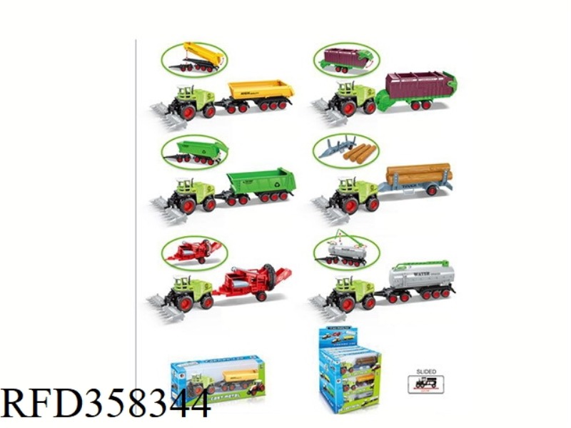 1:72 SLIDING ALLOY FARMER CAR
