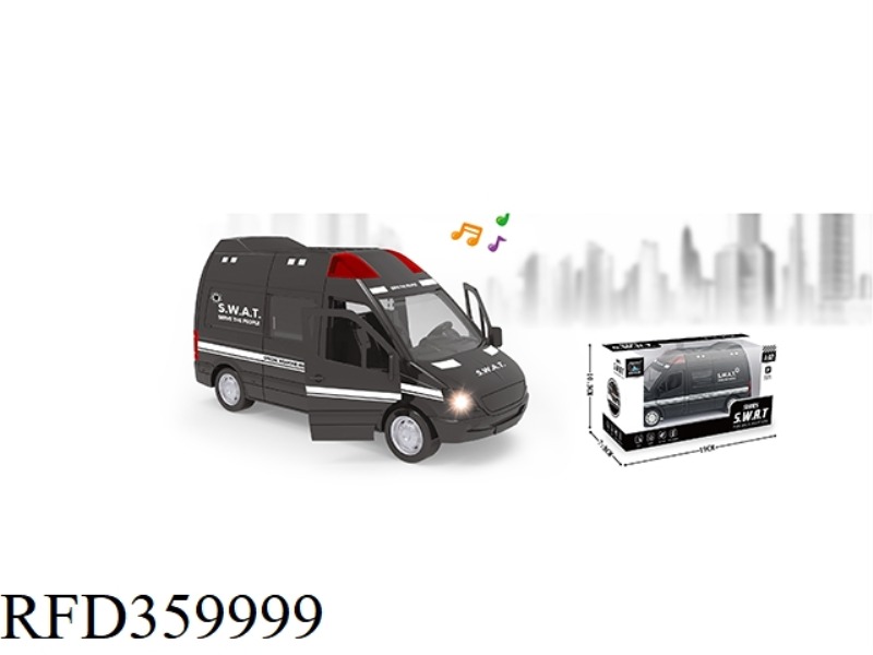 PULL BACK ALLOY CAR-SPECIAL POLICE SERIES