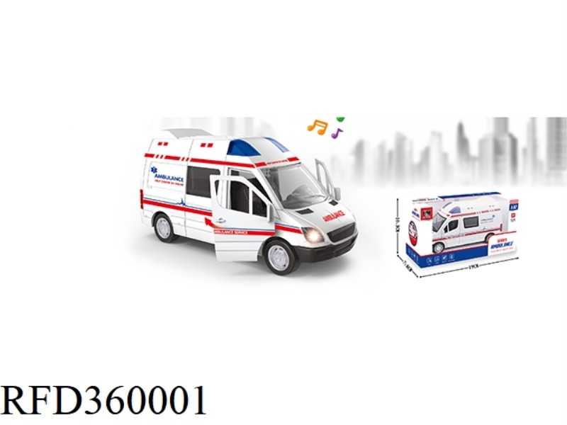 PULL BACK ALLOY CAR-MEDICAL SERIES