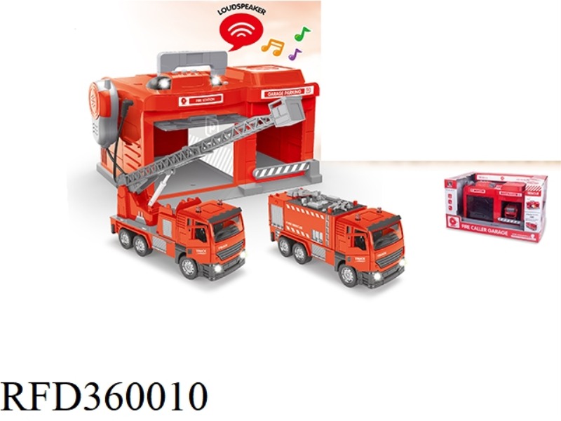 CALLING MACHINE GARAGE 1:32 DOOR OPEN ALLOY CAR-FIRE SERIES