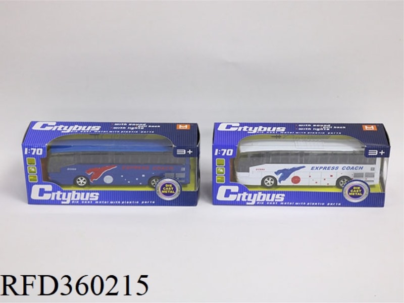 1:70 ALLOY SOUND AND LIGHT BUS