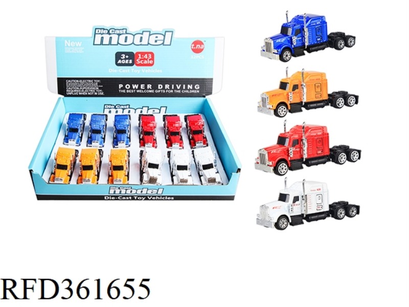 AMERICAN TRACTOR ALLOY SCOOTER 12PCS