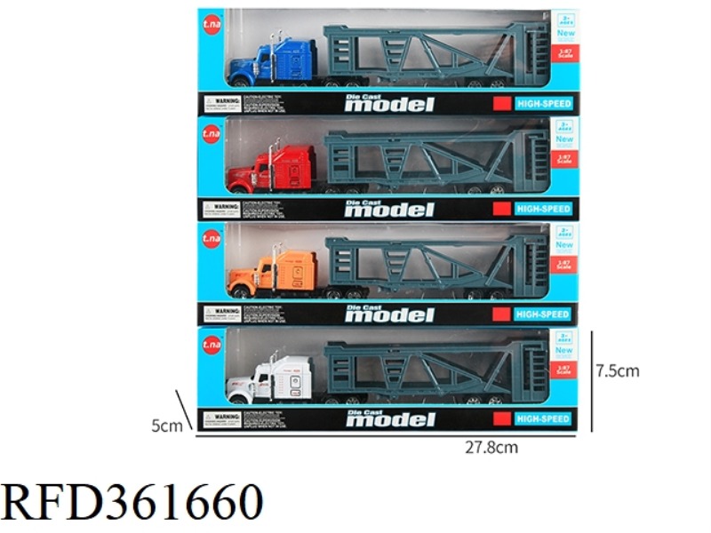 ALLOY SLIDING AMERICAN CONTAINER TRUCK