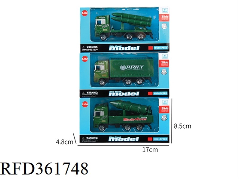 EUROPEAN MILITARY SLIDING ALLOY CAR