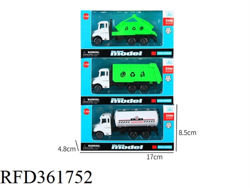 AMERICAN SANITATION SLIDING ALLOY CAR