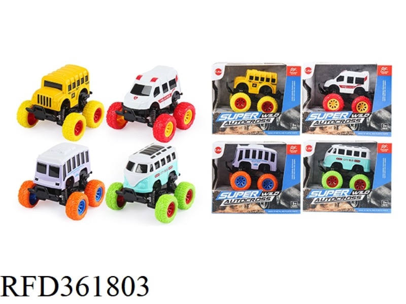 Q VERSION OFF-ROAD ALLOY PULL BACK CAR