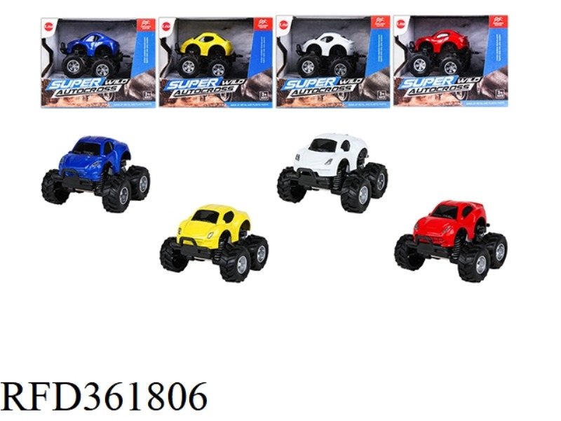 Q VERSION OFF-ROAD ALLOY PULL BACK CAR