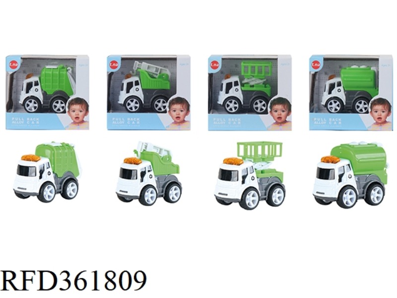 Q VERSION ALLOY SANITATION INERTIAL CAR