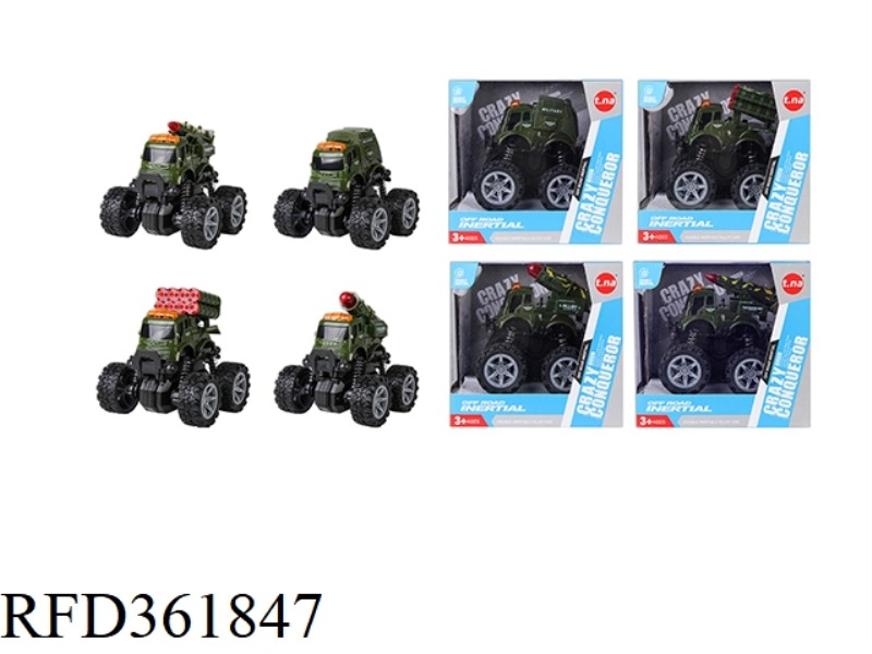 DUAL INERTIA ALLOY MILITARY CLIMBING VEHICLE