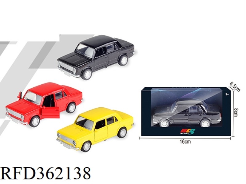 1:32 LADA RETRO ALLOY CAR
