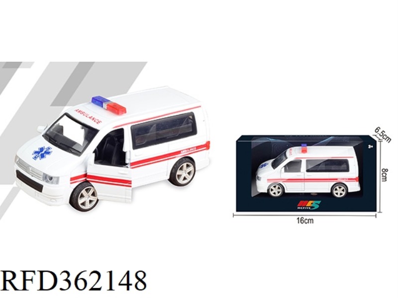 1:32 VOLKSWAGEN ALLOY BUSINESS AMBULANCE