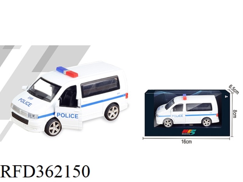 1:32 VOLKSWAGEN ALLOY COMMERCIAL POLICE CAR