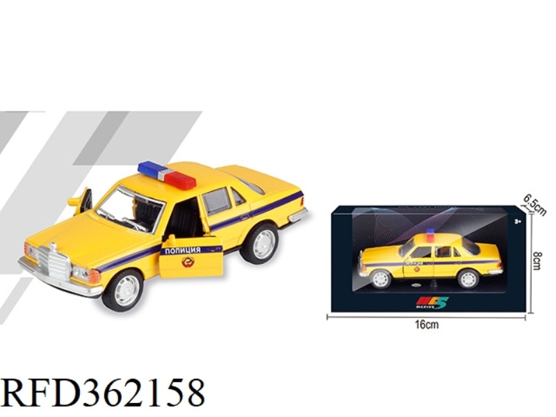 1:32 MERCEDES-BENZ W123 RUSSIAN POLICE CAR ALLOY CAR