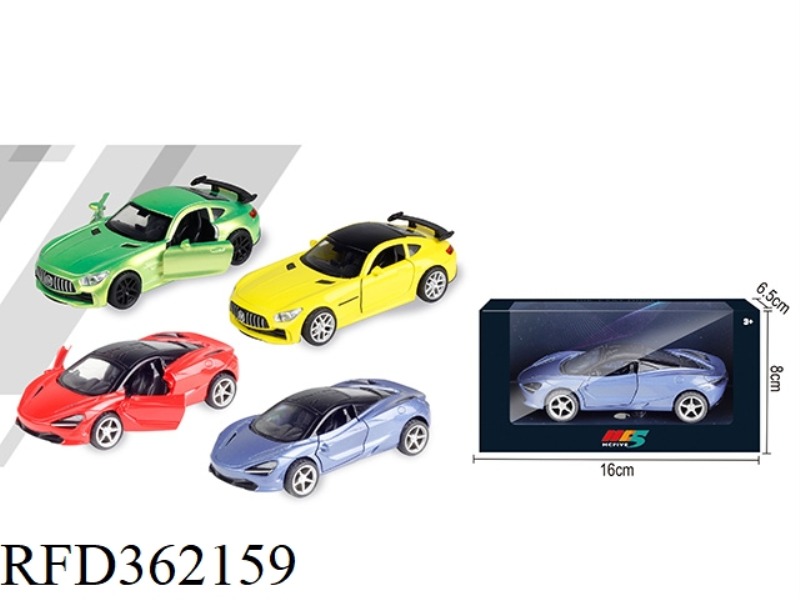1:32 MERCEDES-BENZ GTR MCLAREN SIMULATION ALLOY CAR MIXED