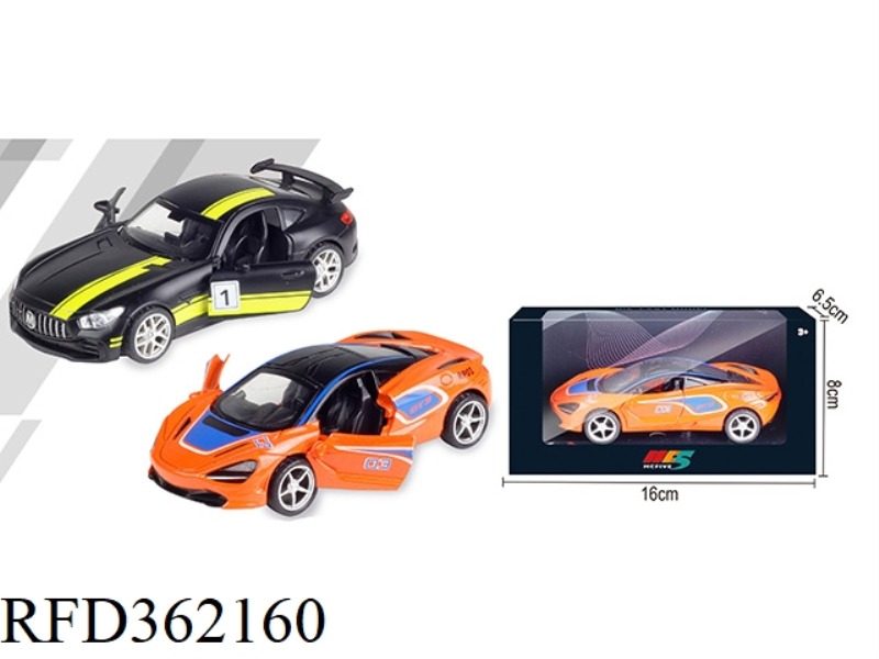 1:32 MERCEDES-BENZ GTR MCLAREN RACING VERSION SIMULATION ALLOY CAR MIXED