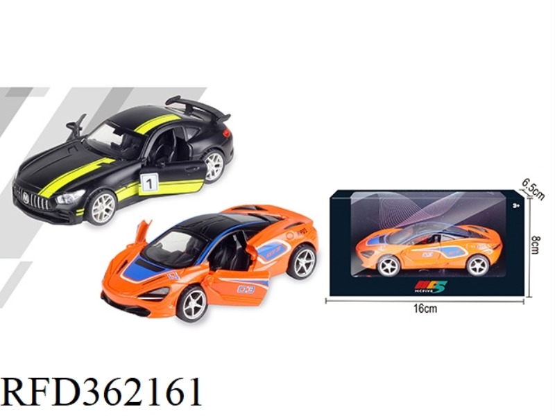 1:32 MERCEDES-BENZ GTR MCLAREN RACING VERSION SIMULATION ALLOY CAR MIXED
