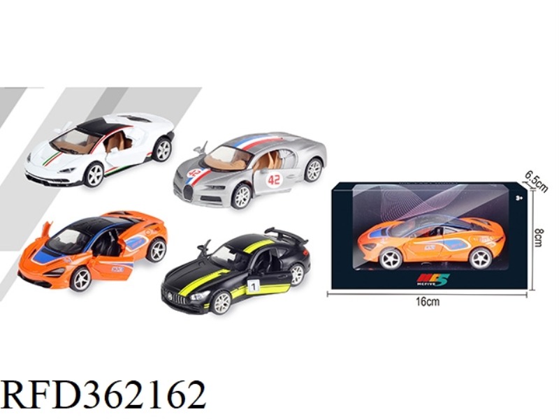 1:32 BUGATTI RAMBO BENZ MCLAREN RACING EDITION SIMULATION ALLOY CAR MIXED