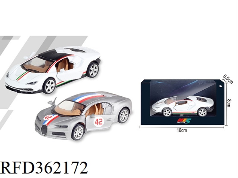 1:32 LAMBORGHINI BUGATTI RACING EDITION SIMULATION ALLOY CAR MIXED