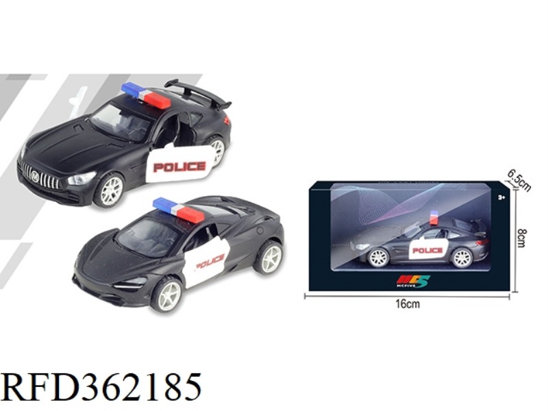1:32 MERCEDES-BENZ GTR MCLAREN POLICE CAR MIXED