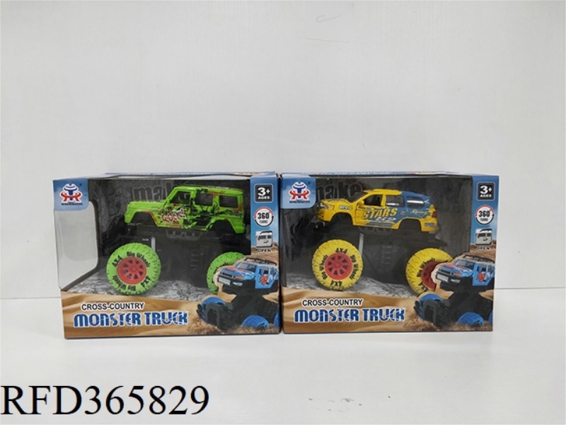 1:36 ALLOY INERTIAL STUNT TRUCK, MERCEDES-BENZ, COOL ROAD ZE