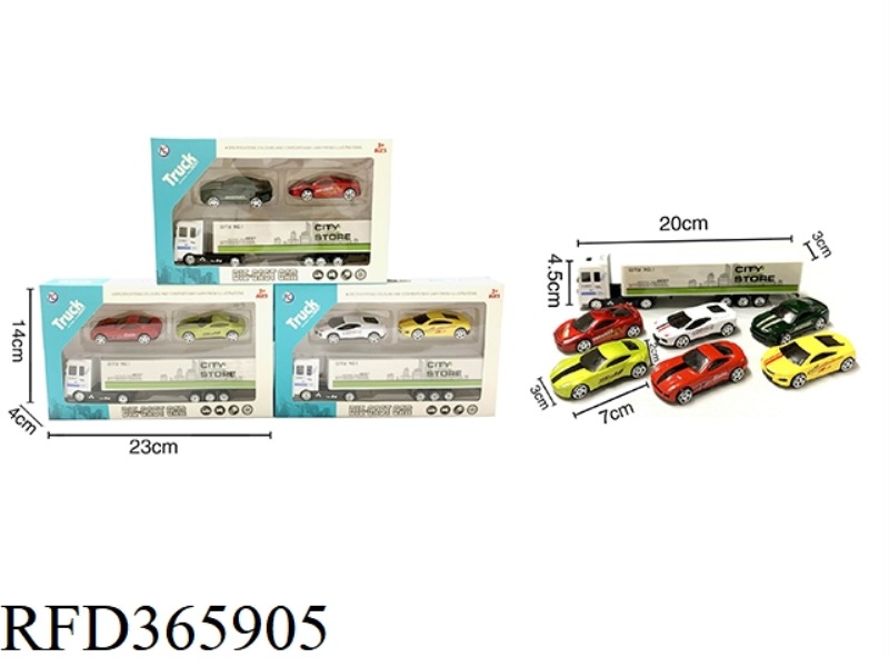 ALLOY TAXI CAR SET