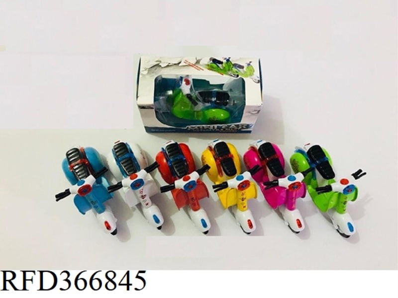 LITTLE SHEEP ALLOY PULL BACK MOTORCYCLE