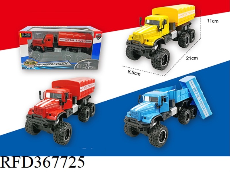 KLASS OPEN DOOR PULL BACK TRANSPORT TRUCK