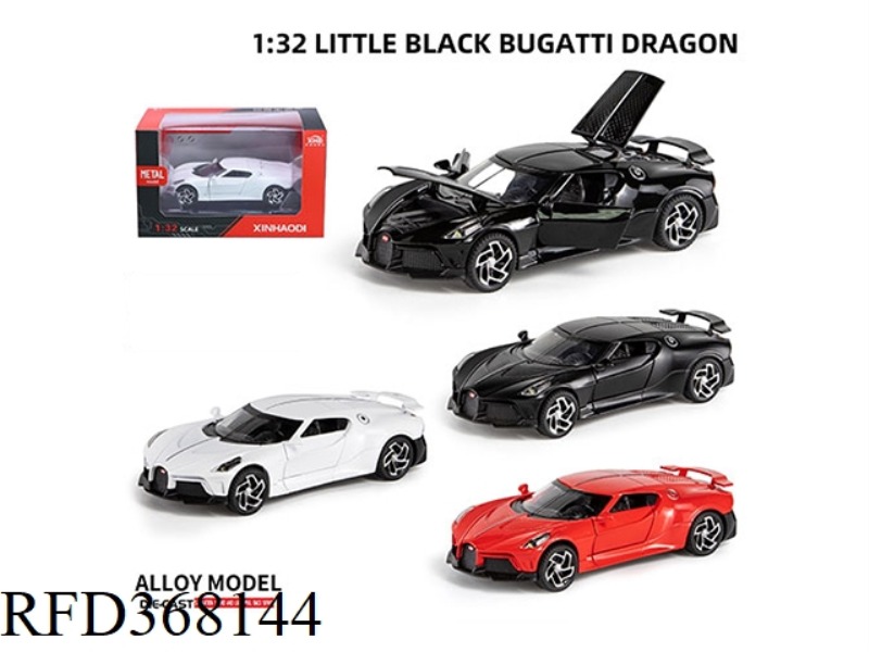 1:32 BUGATTI BLISTER BOX (INCLUDING BASE DISPLAY)
