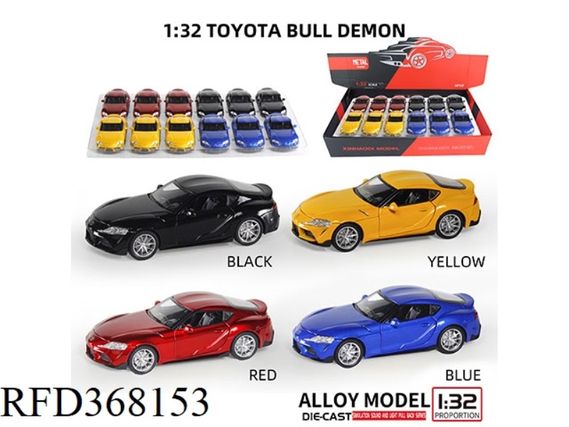 1:32 TOYOTA BULL DEMON 12 PIECES/DISPLAY BOX