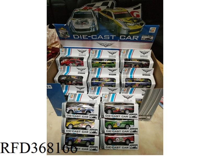 PULL BACK  ALLOY CAR 48PCS