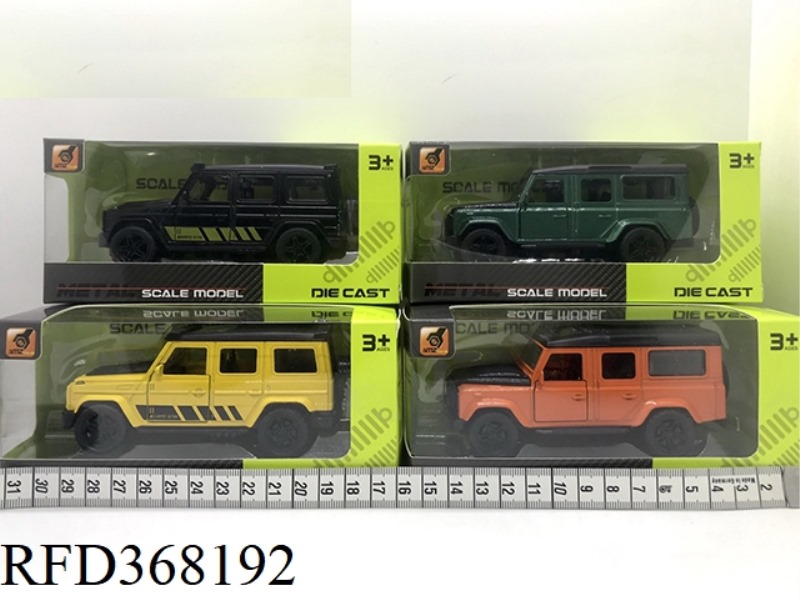 ALLOY PULL BACK SOUND AND LIGHT THREE-DOOR SPORTS CAR (1:36)
