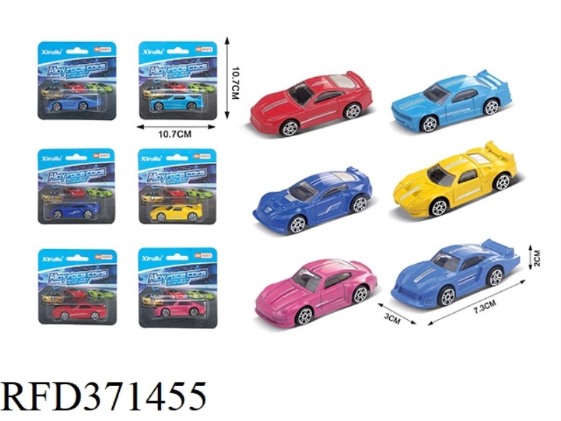1:64 SLIDING ALLOY CAR SINGLE PACK (RALLY SPORTS CAR)