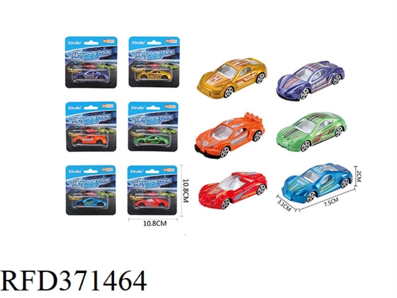 1:64 SLIDING ALLOY CAR SINGLE PACK (CONCEPT TYPE A CAR)